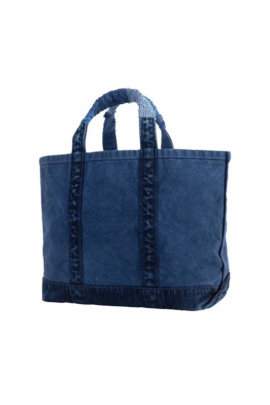 Porter Classic - VINTAGE TRAVELER TOTE BAG(CANVAS) - BLUE