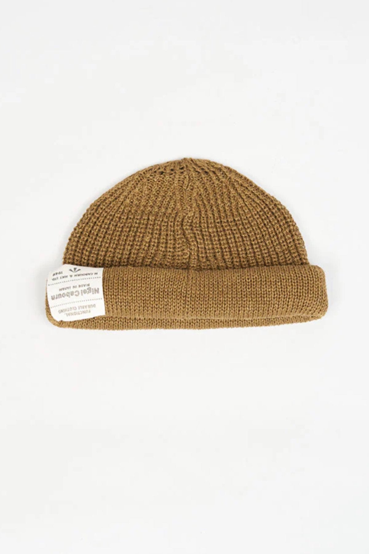 ◯ Nigel Cabourn - BEANIE HEMP - KHAKI