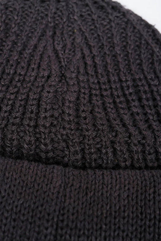 ◯ Nigel Cabourn - BEANIE HEMP - CHARCOAL GRAY