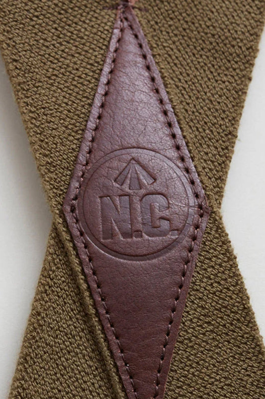 ◯ Nigel Cabourn - US ARMY SUSPENDER - DARK GREEN