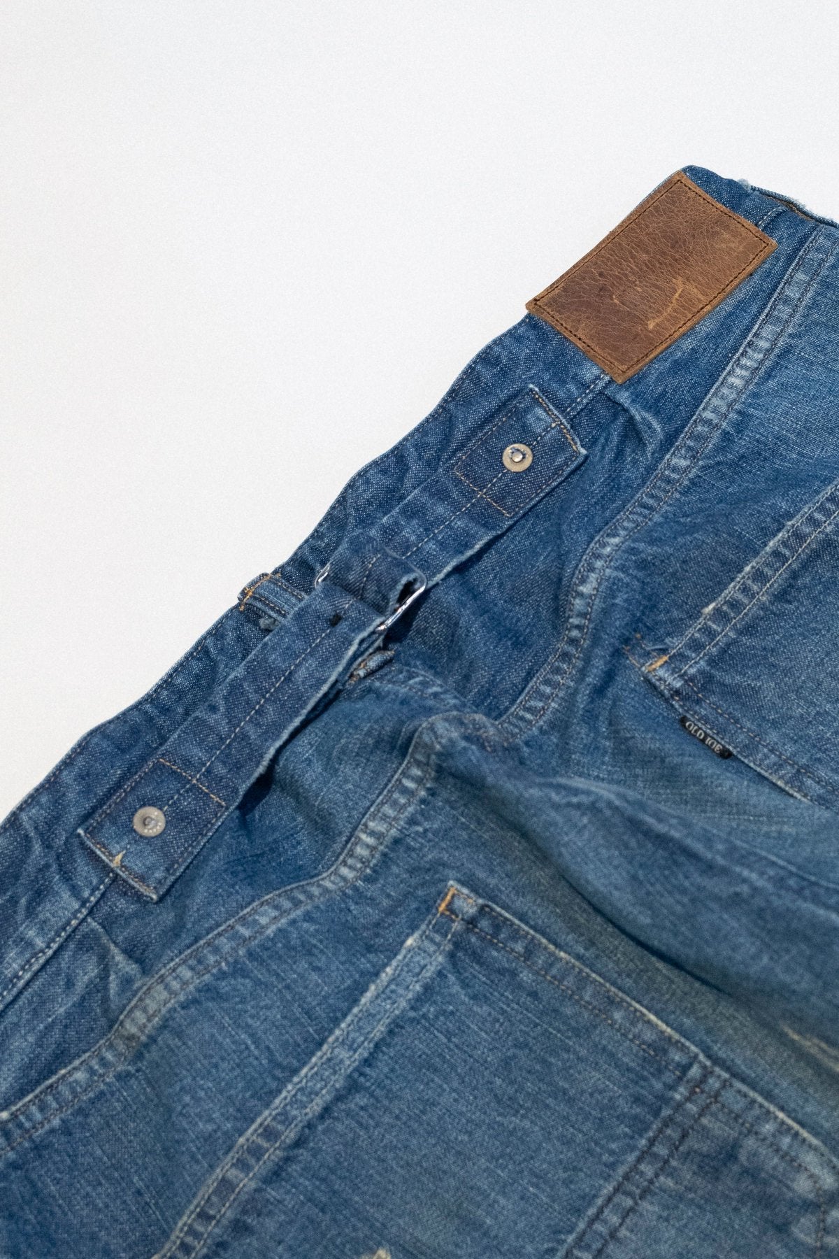 OLD JOE  - FIVE POCKET JEAN TROUSER "980" (SCAR FACE) - INDIGO