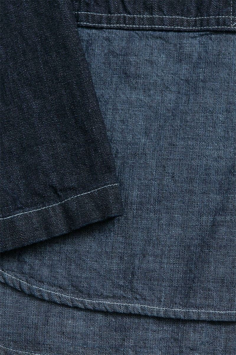 ◯ Nigel Cabourn - UTILITY SHIRT TYPE2 10oz DENIM - INDIGO