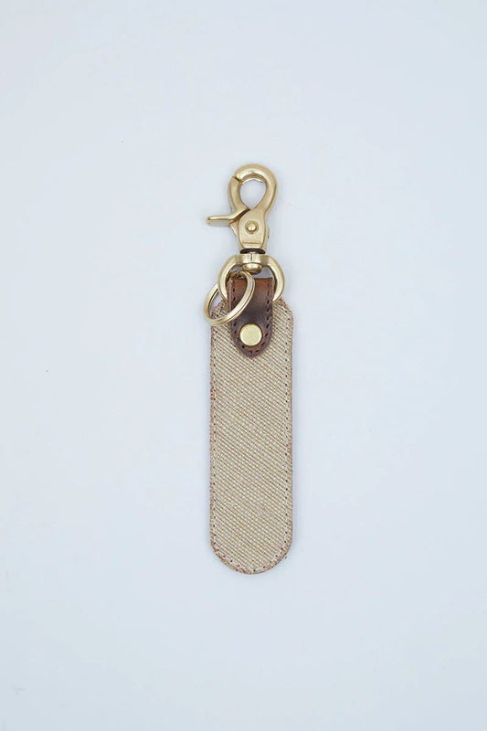 ◯ Nigel Cabourn - KEY RING SWISS ARMY - BEIGE