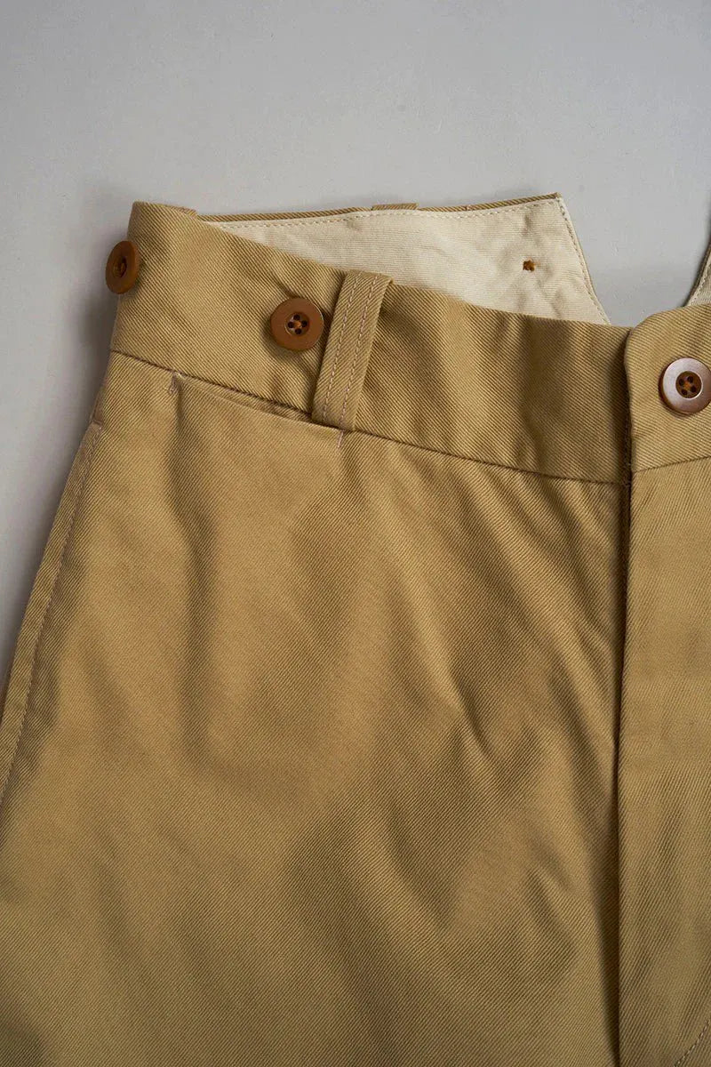 ◯ Nigel Cabourn woman - WIDE CHINO PANT - BEIGE