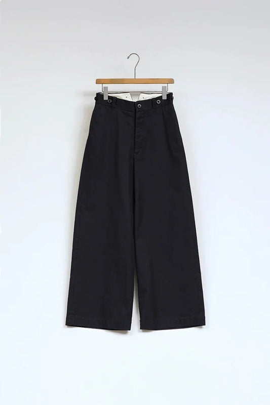 ◯ Nigel Cabourn woman - WIDE CHINO PANT - NAVY