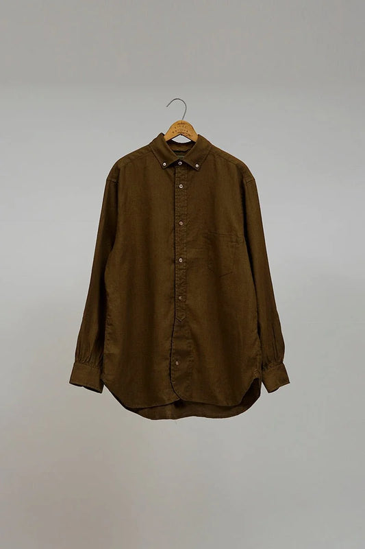 ◯ Nigel Cabourn - BRITISH OFF SH HEMPHORSE CLOTH - KHAKI