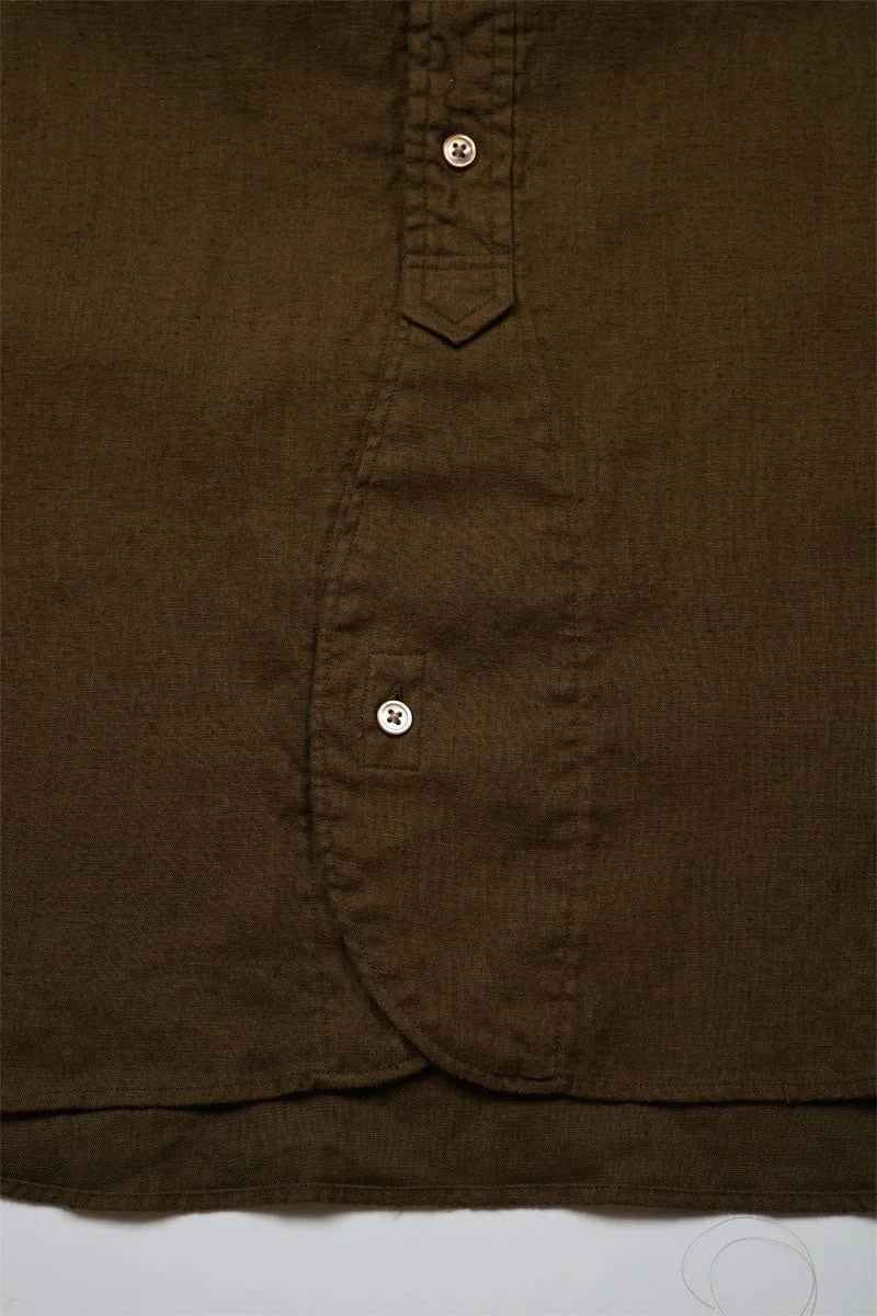 ◯ Nigel Cabourn - BRITISH OFF SH HEMPHORSE CLOTH - KHAKI