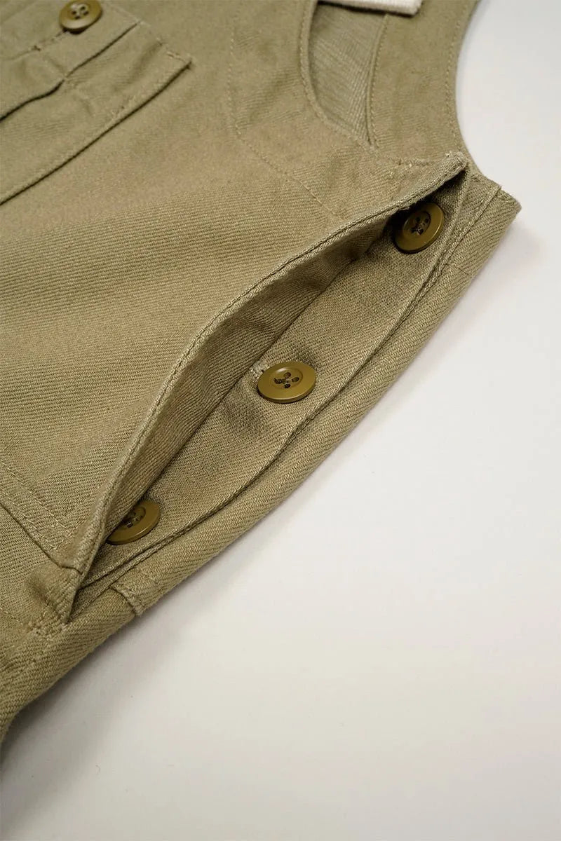 ◯ Nigel Cabourn - PT05 RAILWAY DUNG HEAVY COTTON - GREEN