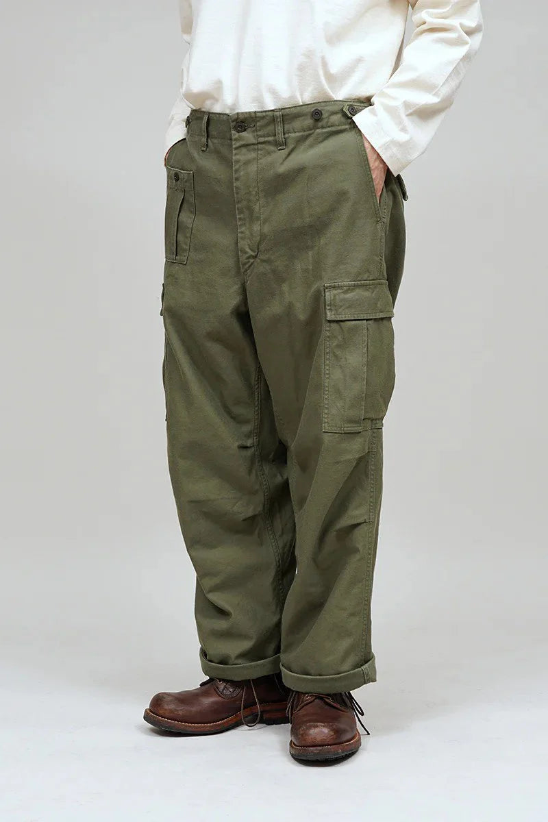 ◯ Nigel Cabourn - ARMY CARGO PANT - DARK GREEN