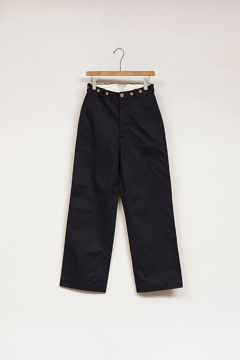 ◯ Nigel Cabourn woman - STRAIGHT CHINO PANT - NAVY