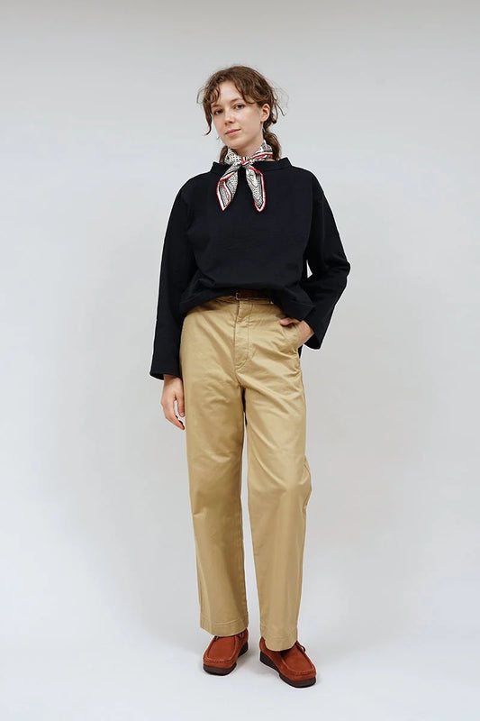 ◯ Nigel Cabourn woman - STRAIGHT CHINO PANT - BEIGE -