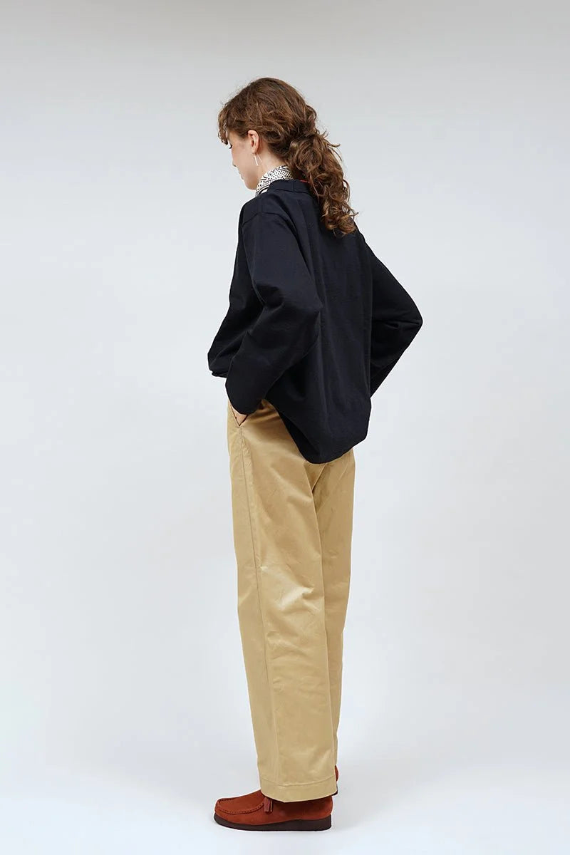 ◯ Nigel Cabourn woman - STRAIGHT CHINO PANT - BEIGE -