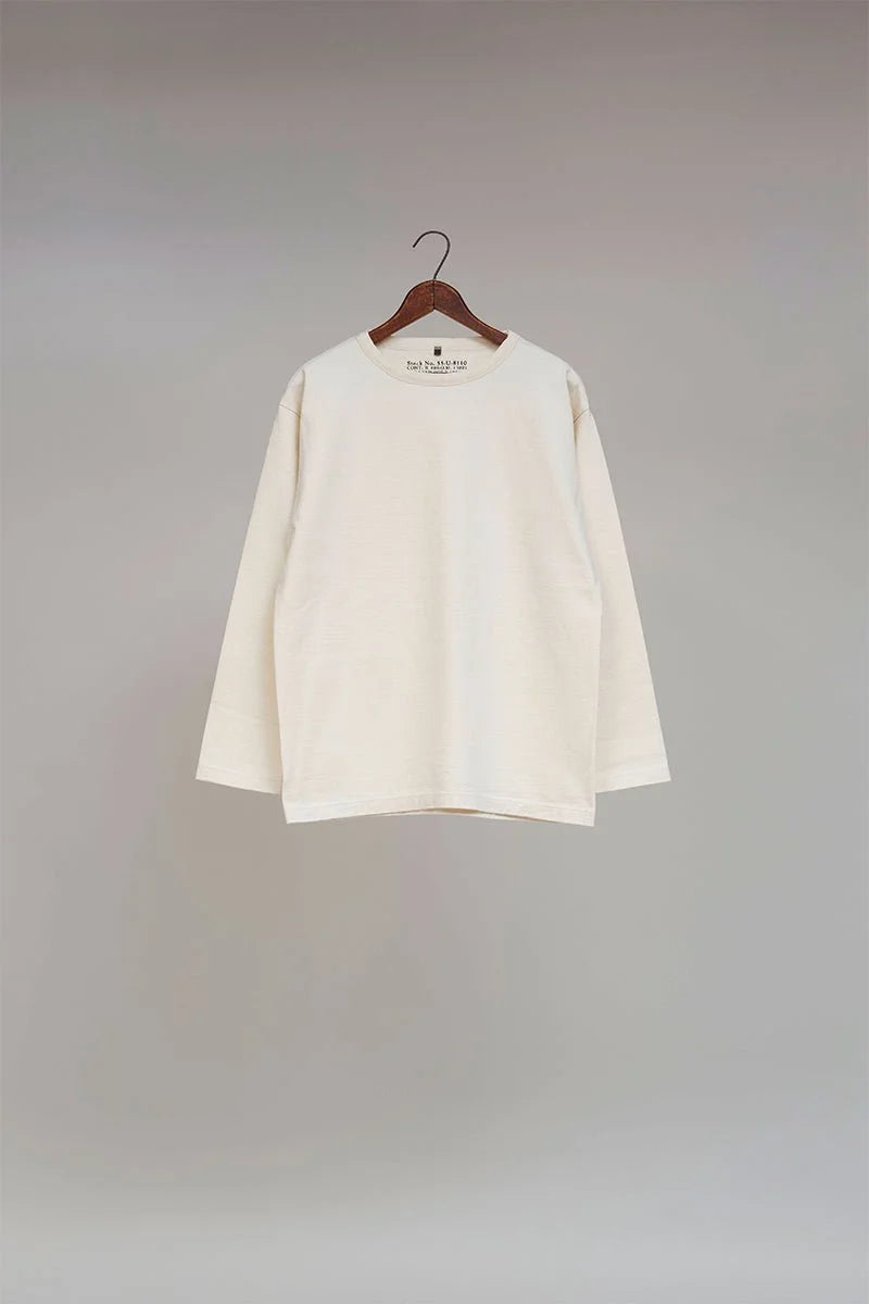 ◯ Nigel Cabourn - 9.5oz 40s USMC L/S - IVORY