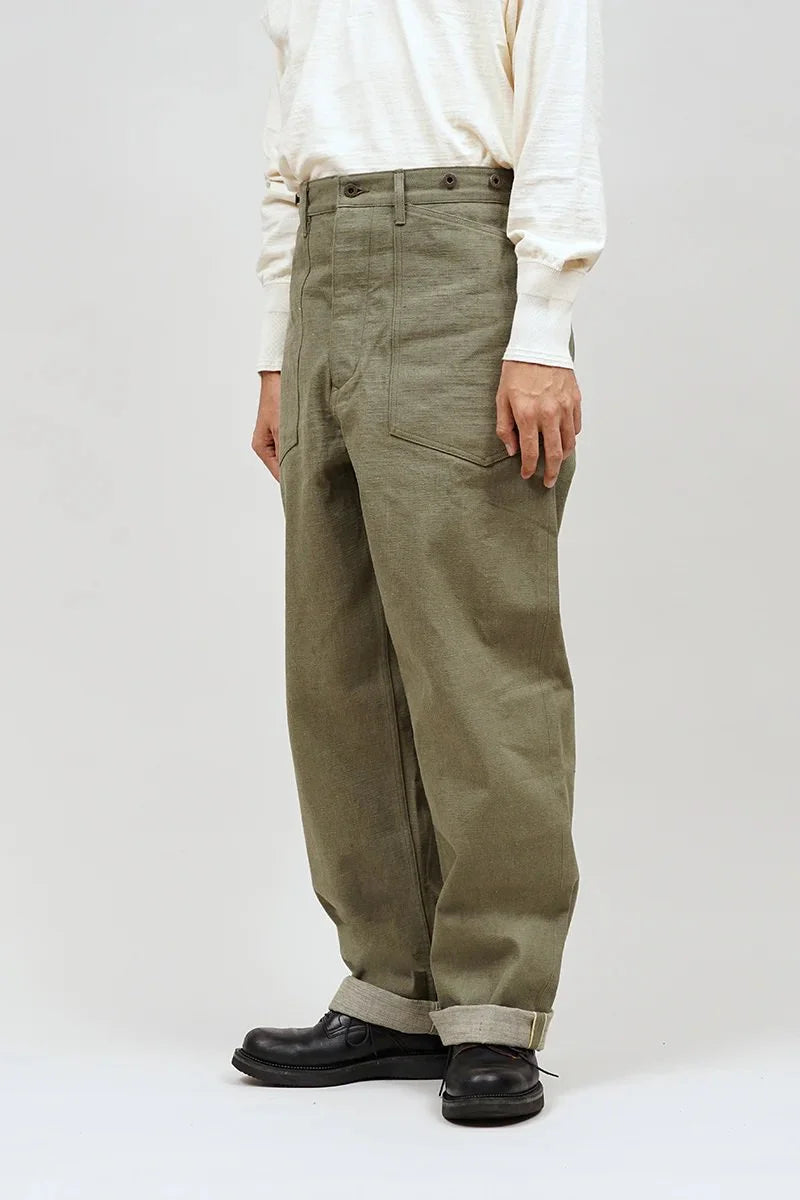 ◯ Nigel Cabourn - 30s US ARMY DENIM - GREEN