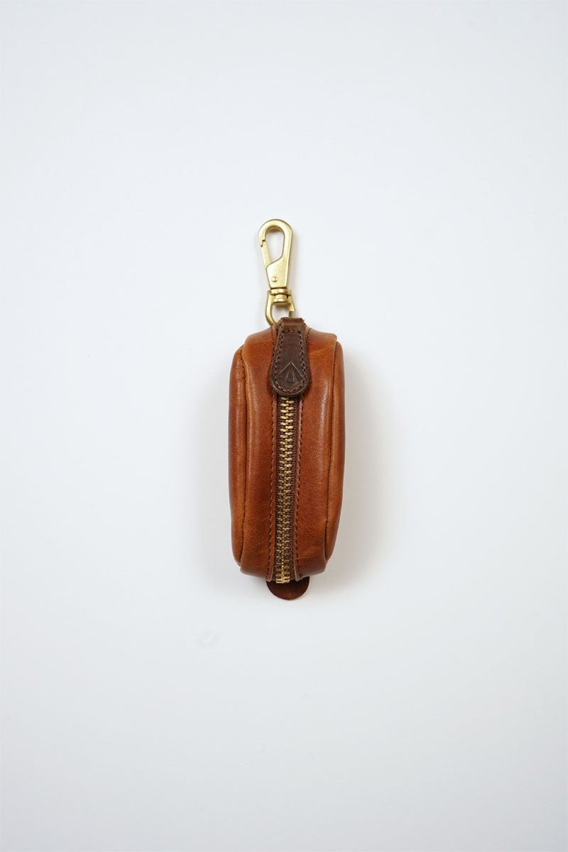 ◯ Nigel Cabourn - KEY CASE PEAT LABEL - BROWN