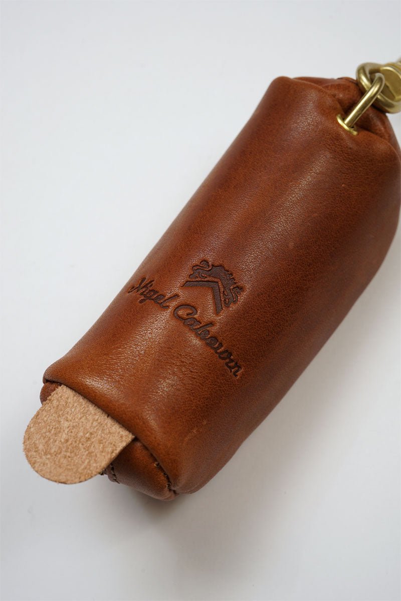 ◯ Nigel Cabourn - KEY CASE PEAT LABEL - BROWN