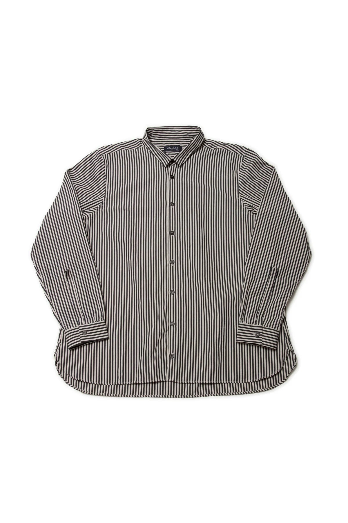 Bergfabel - large short tyrol shirt K91 - BLACK STRIPE