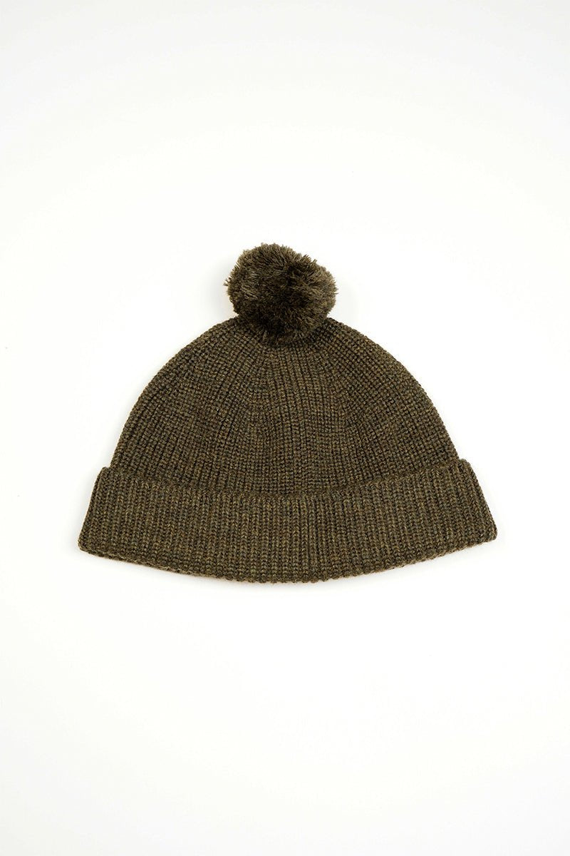 ◯ Nigel Cabourn - MOUNTAINNER KNIT CAP - GREEN