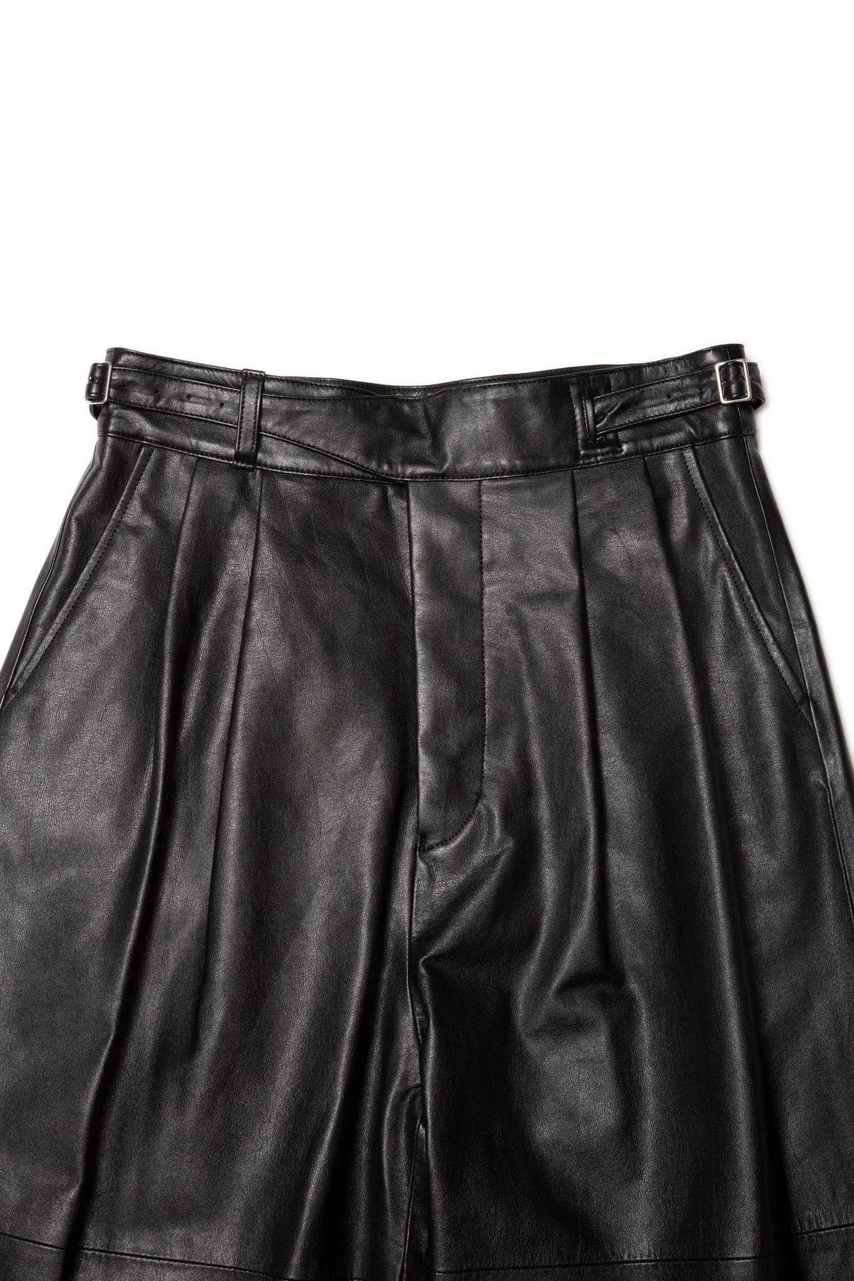 quitan - GURKHA MID-SHORTS - BLACK