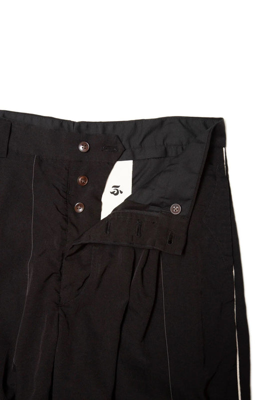 quitan - FIREMAN TROUSERS - BLACK