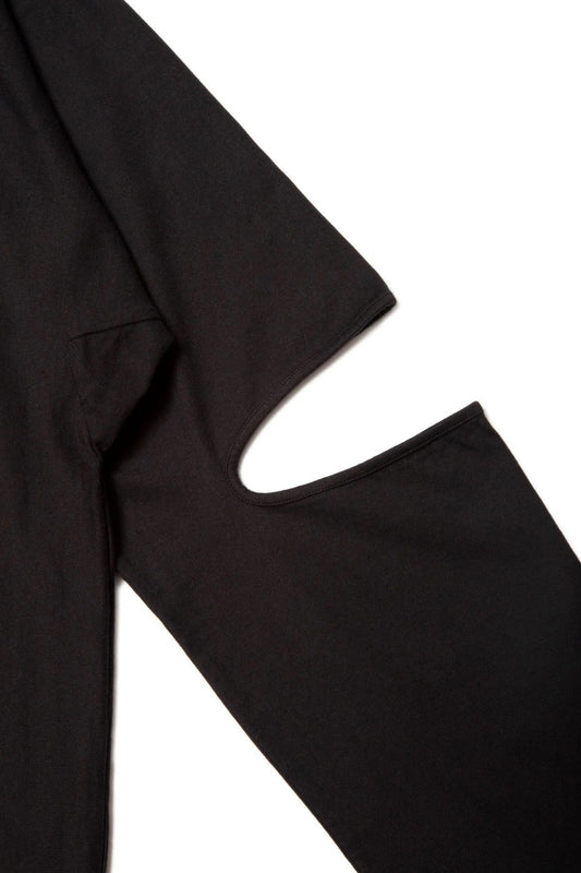 quitan - "Kimono" LS JERSEY-30/2 Organic Cotton - BLACK