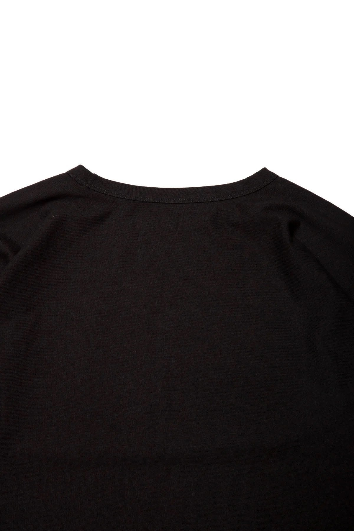 quitan -KIMONO LS TEE - BLACK/ECRU