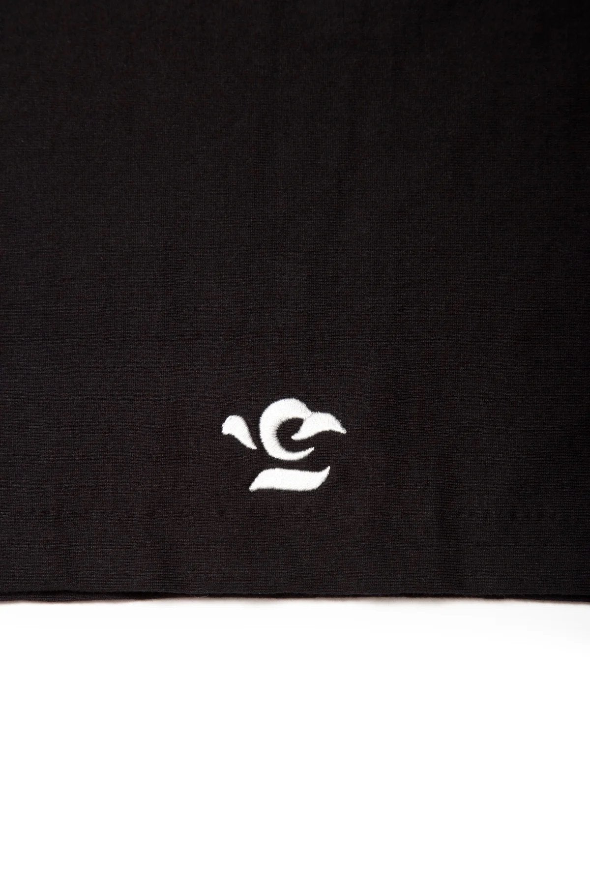 quitan -KIMONO LS TEE - BLACK/BLUE