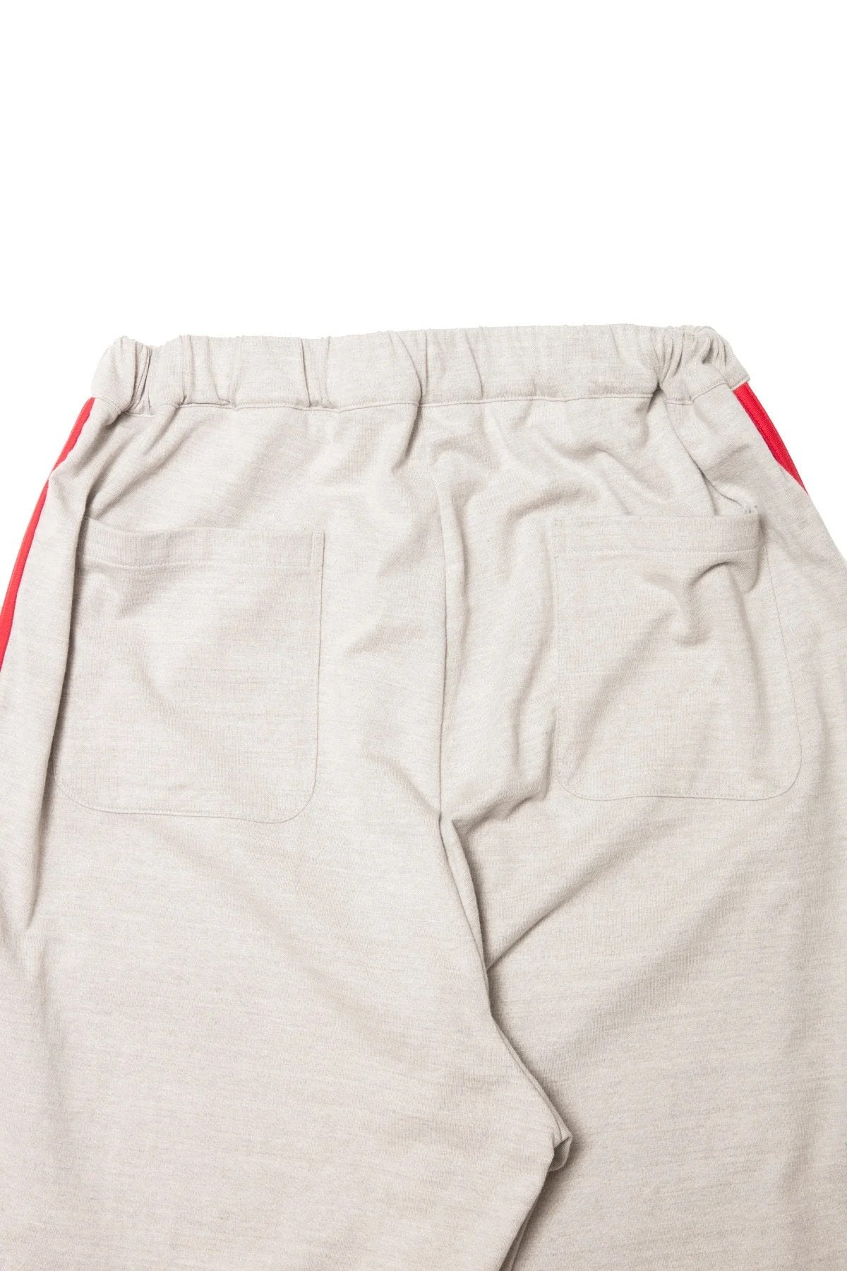 quitan - KASANE EASY PANTS - GRAY/RED