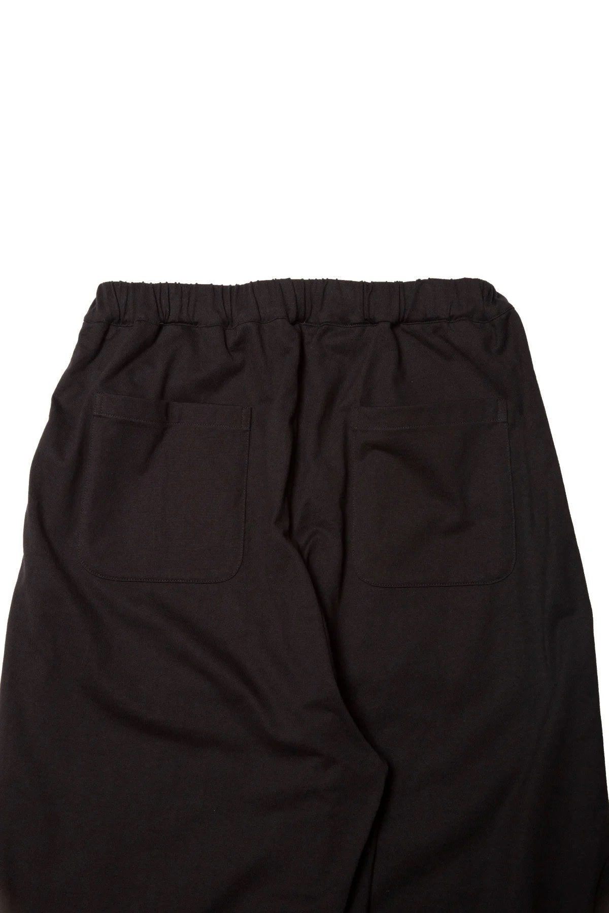 quitan - KASANE EASY PANTS - BLACK/ECRU