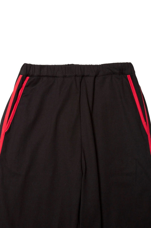 quitan - KASANE EASY PANTS - BLACK/RED