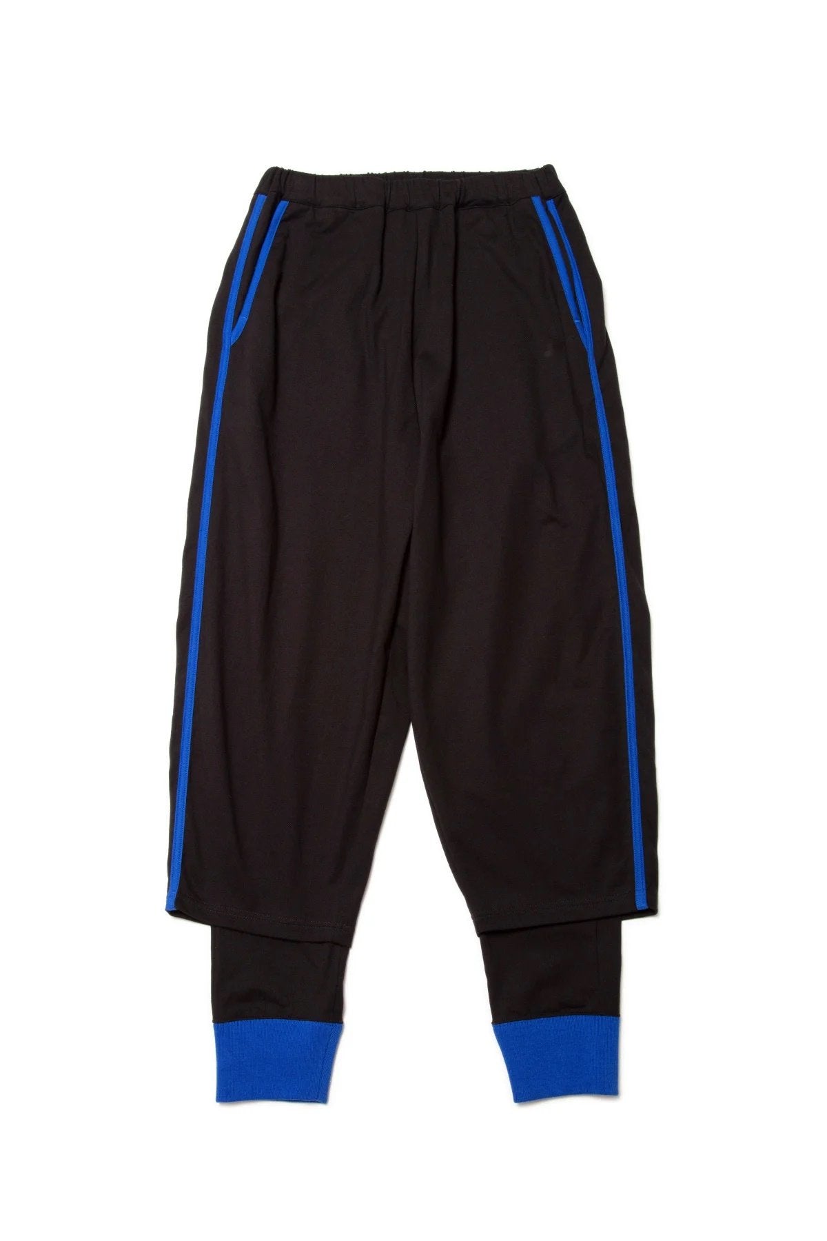 quitan - KASANE EASY PANTS - BLACK/BLUE