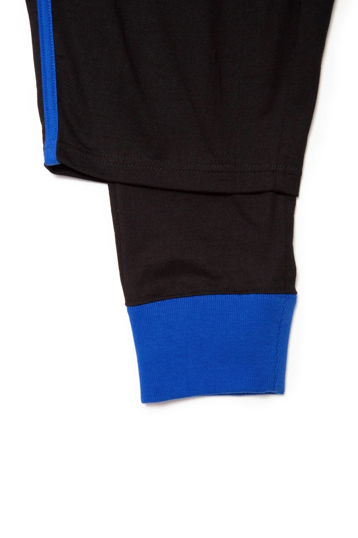 quitan - KASANE EASY PANTS - BLACK/BLUE