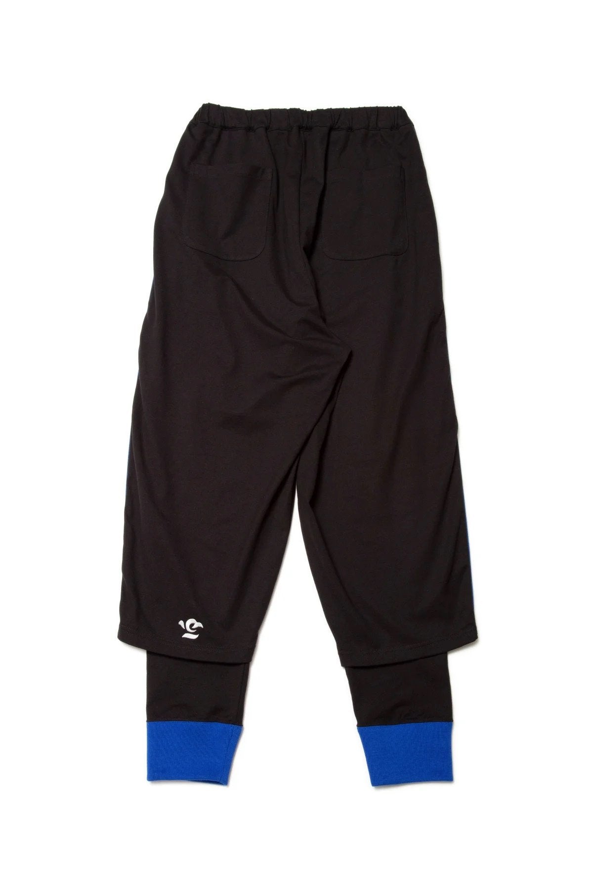 quitan - KASANE EASY PANTS - BLACK/BLUE