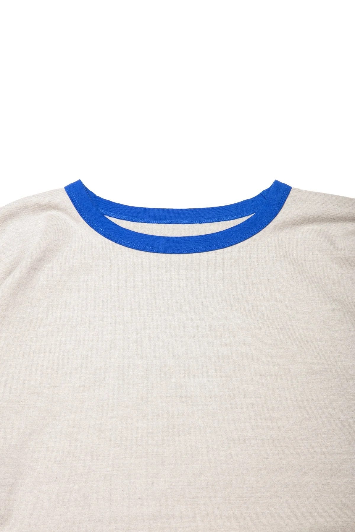 quitan -KIMONO LS TEE - GRAY/BLUE