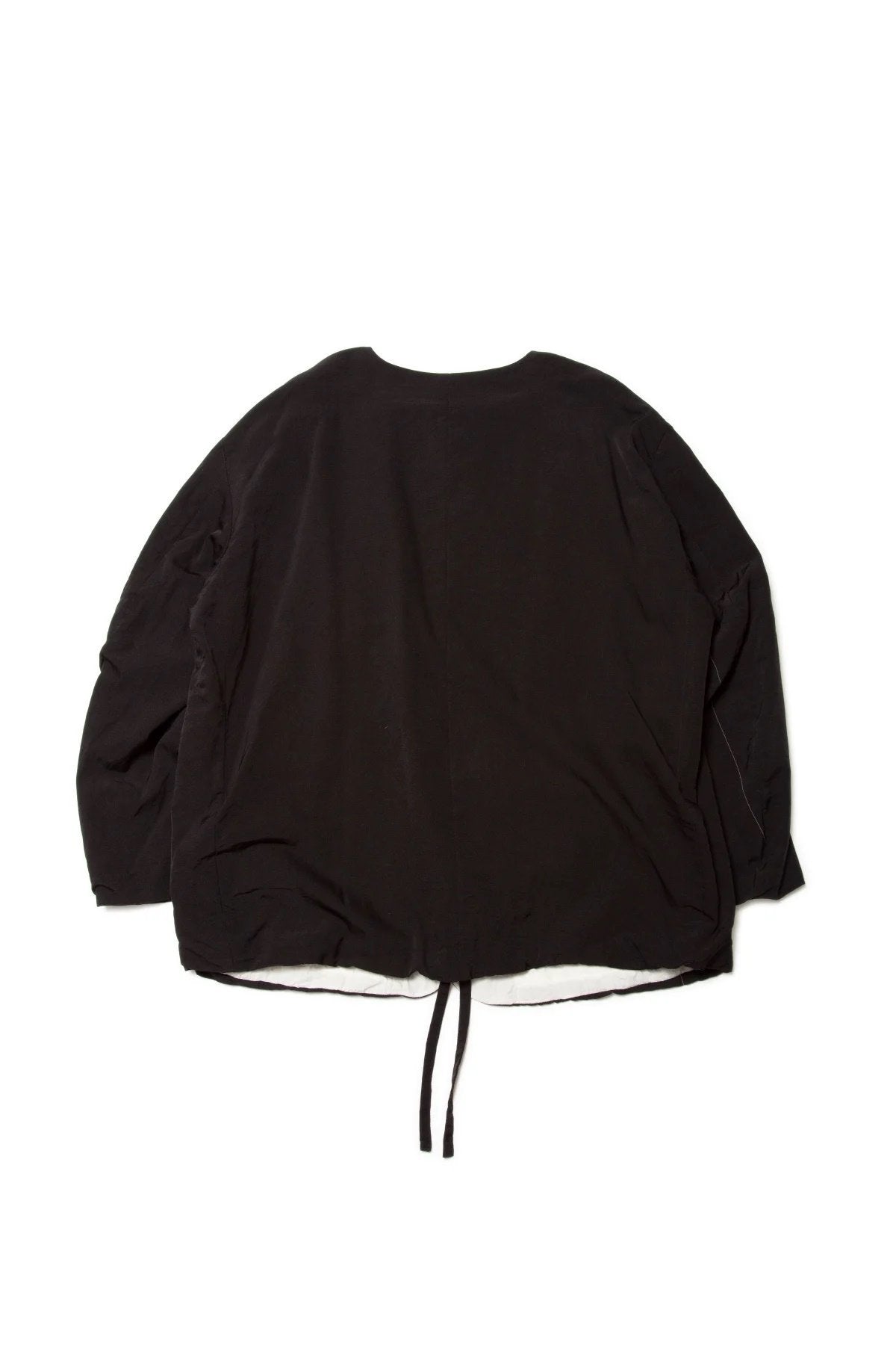 quitan - BUTTONLESS WEIRD CARDIGAN - BLACK