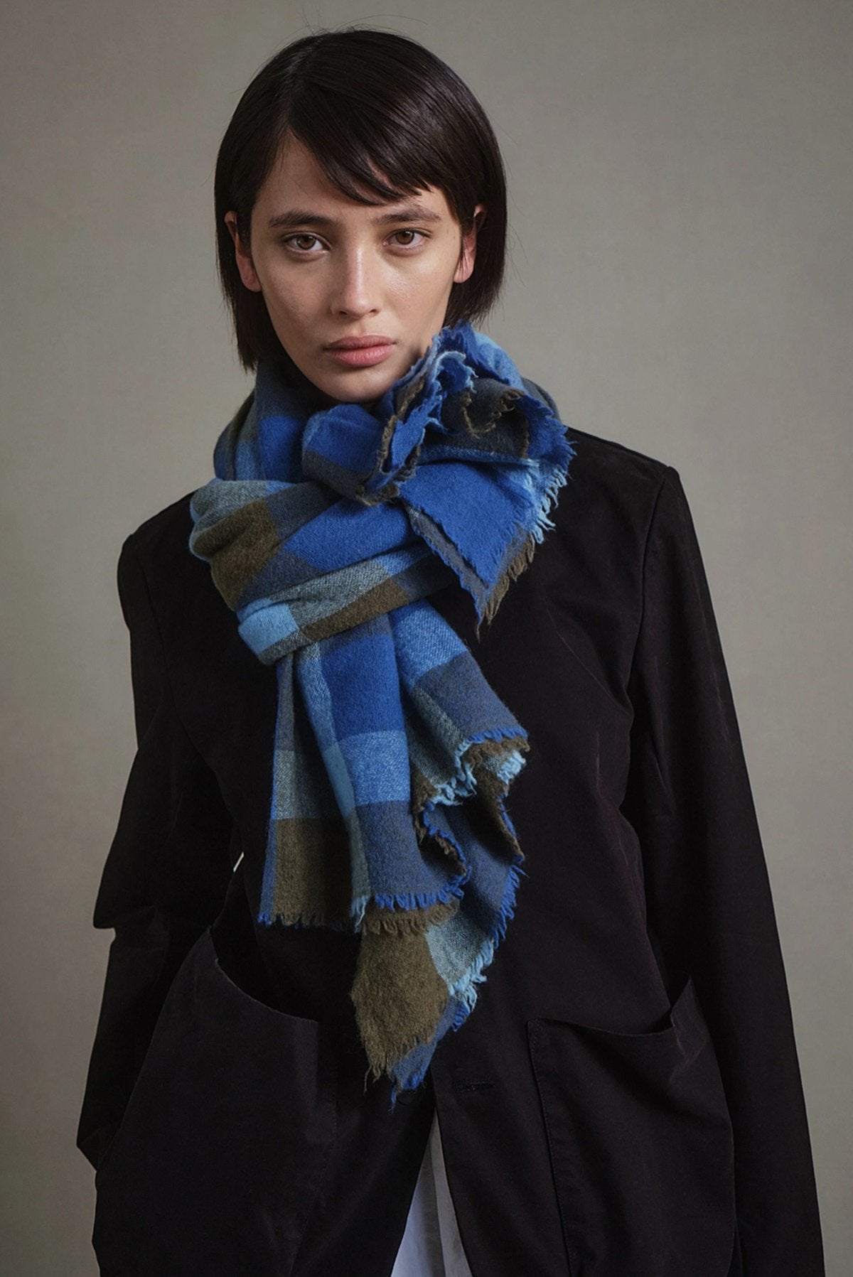 toogood - THE CROFTER SCARF - ARCTIC MOSS