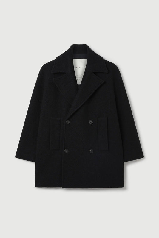 toogood - THE LOGGER COAT RAW CUT FELT - FLINT