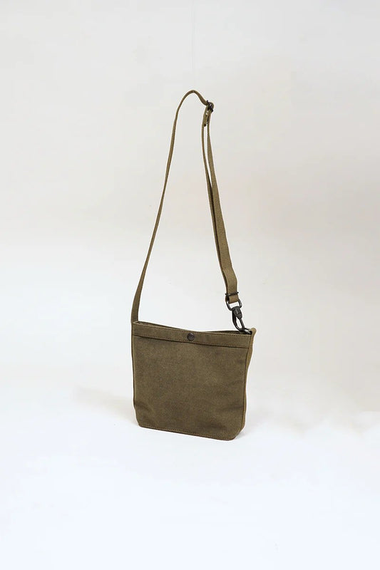 ◯ Nigel Cabourn - MAGAZINE BAG ULTRA SUEDE - GREEN