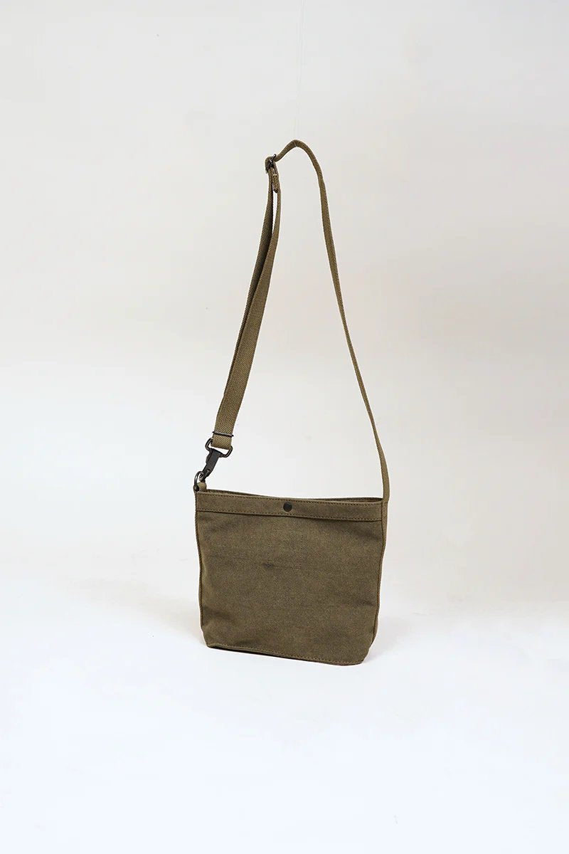 ◯ Nigel Cabourn - MAGAZINE BAG ULTRA SUEDE - GREEN