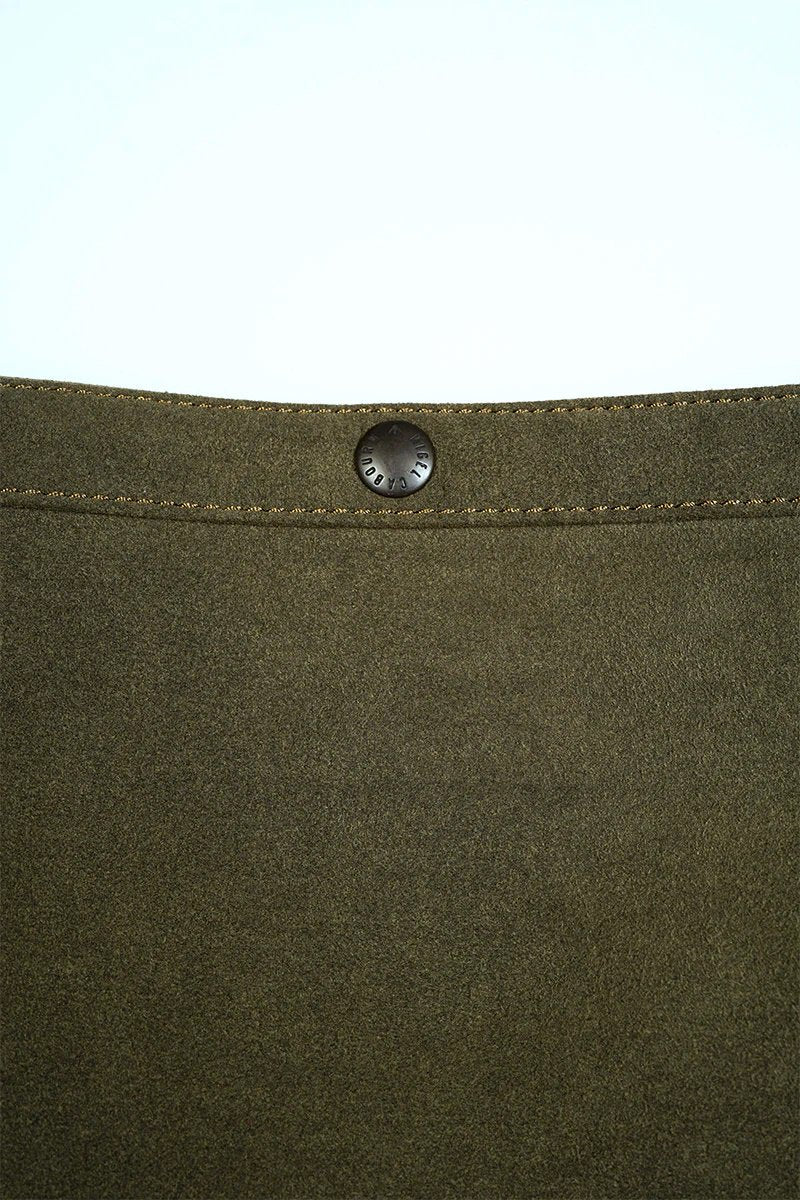 ◯ Nigel Cabourn - MAIL BAG ULTRA SUEDE - GREEN