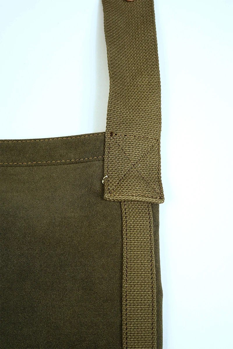 ◯ Nigel Cabourn - MAIL BAG ULTRA SUEDE - GREEN