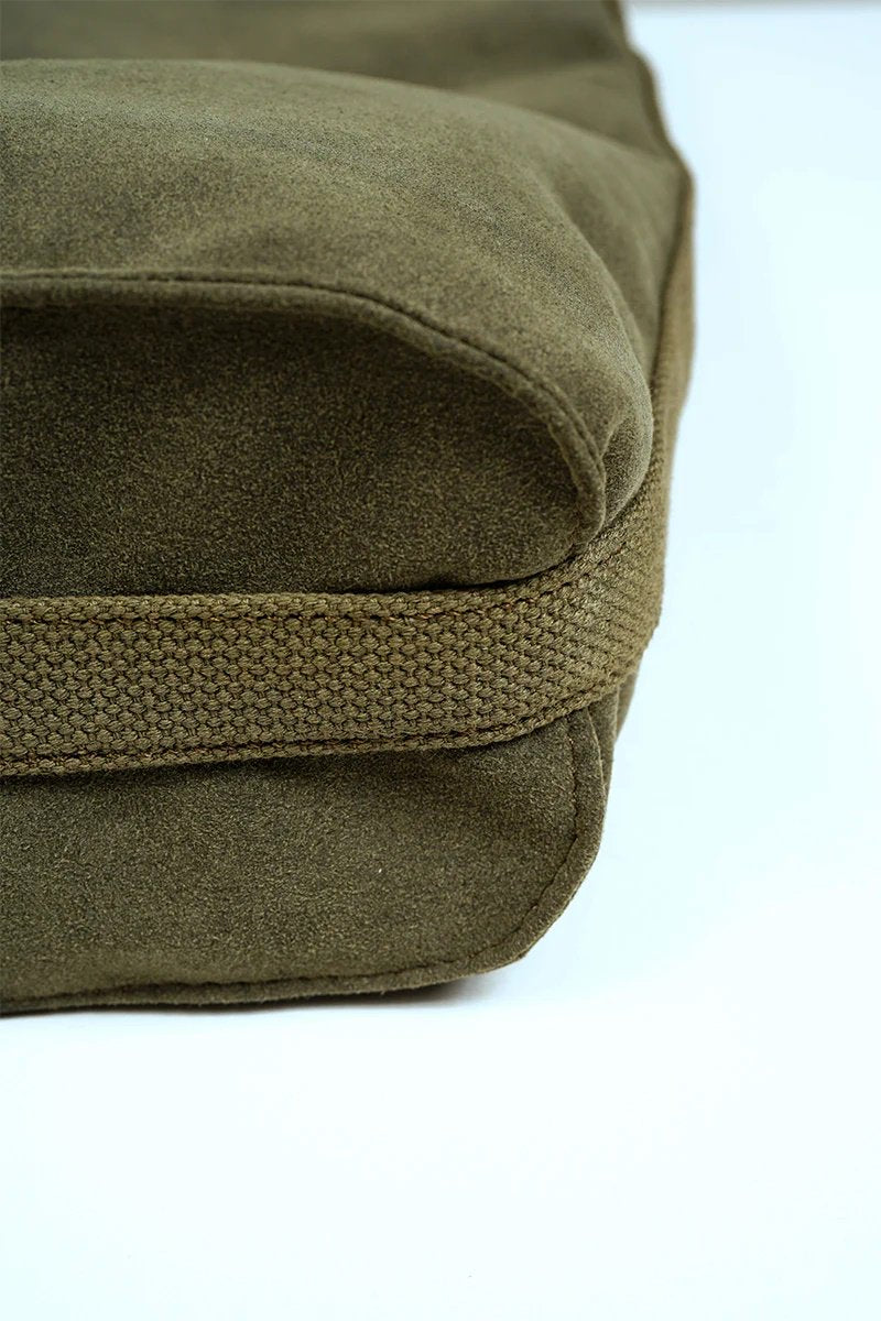 ◯ Nigel Cabourn - MAIL BAG ULTRA SUEDE - GREEN