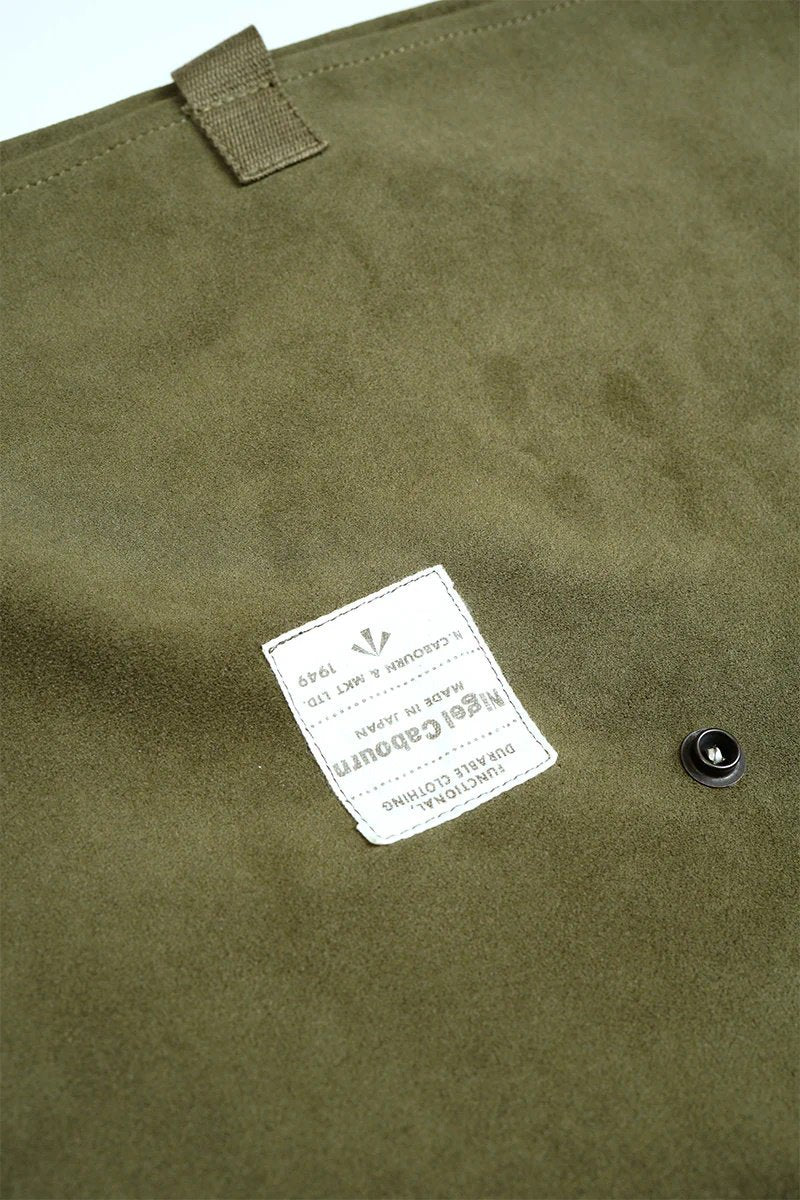 ◯ Nigel Cabourn - MULTI BAG ULTRA SUEDE - GREEN