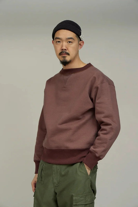 ◯ Nigel Cabourn - 50s CREW NECK(20.5oz) - BORDEAUX