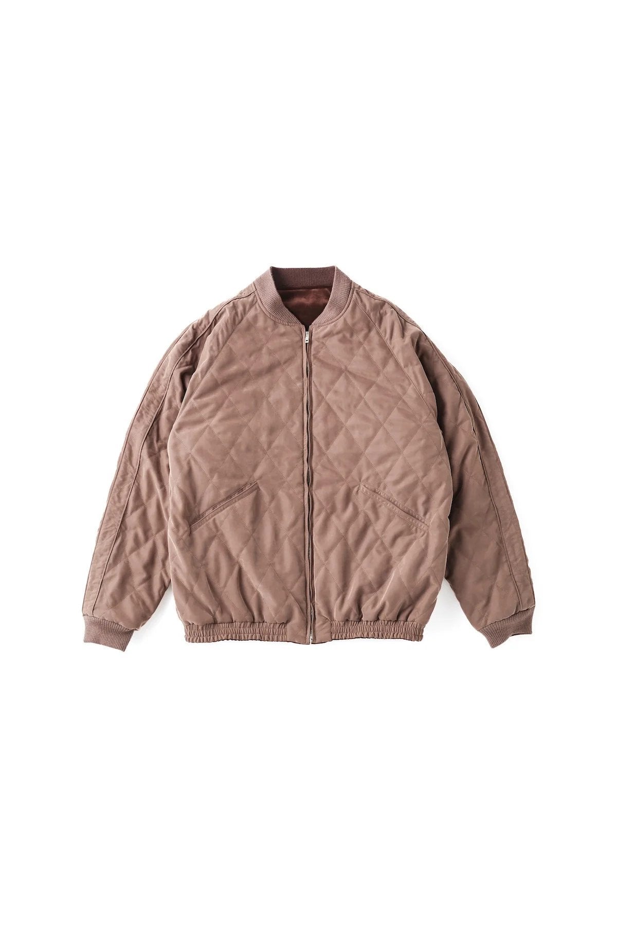 ○OLD JOE - FADED VELVET SOUVENIR JACKET - PORT