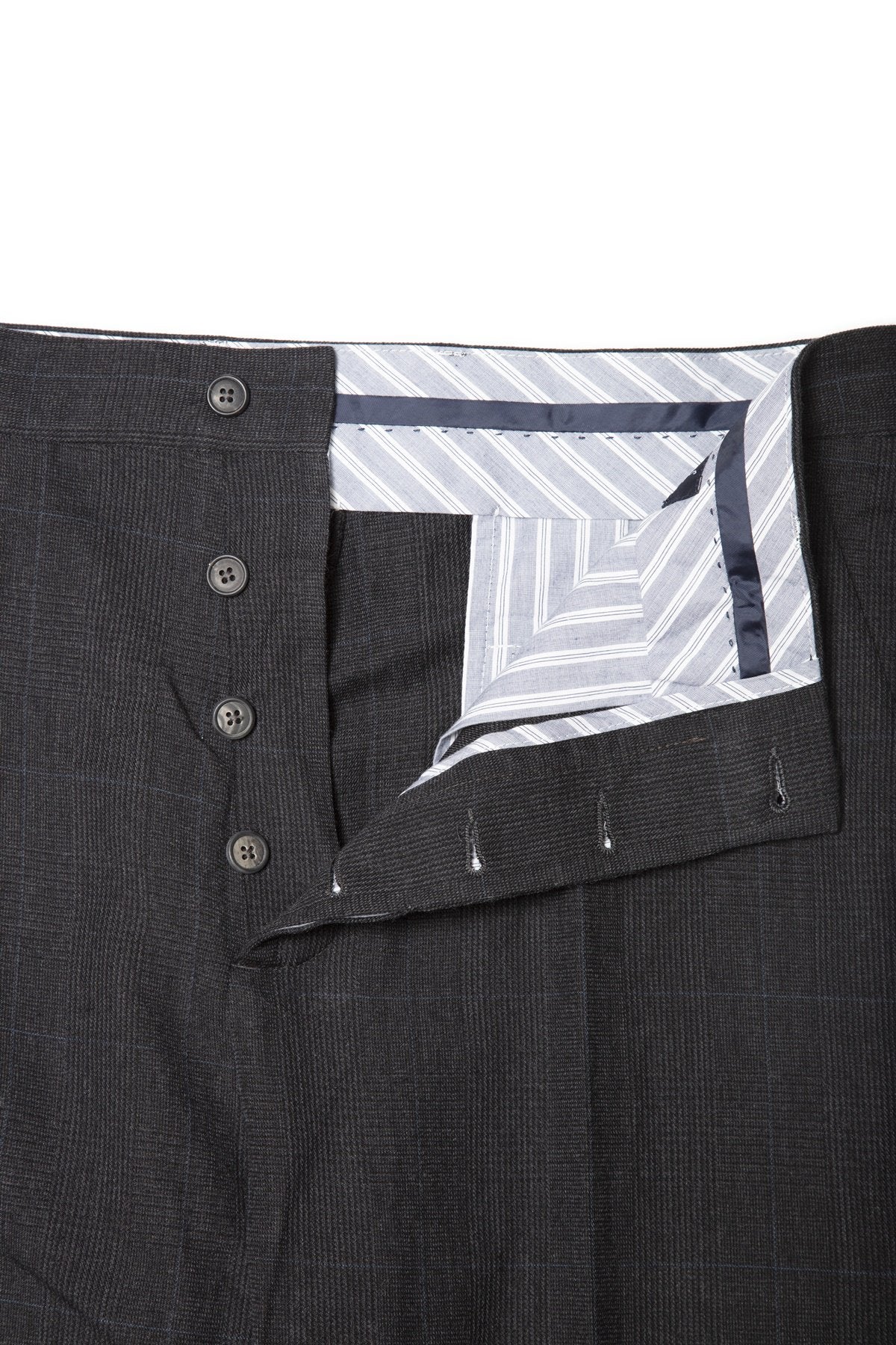 Bergfabel - SAKA PANTS 333 - charcoal check