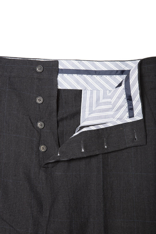 Bergfabel - SAKA PANTS 333 - charcoal check