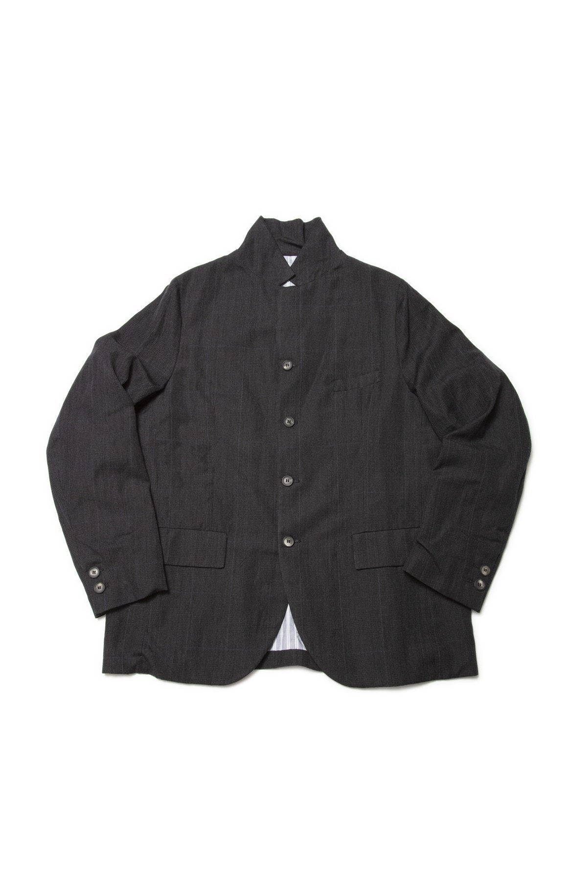 Bergfabel - farmer jacket 333 - charcoal check