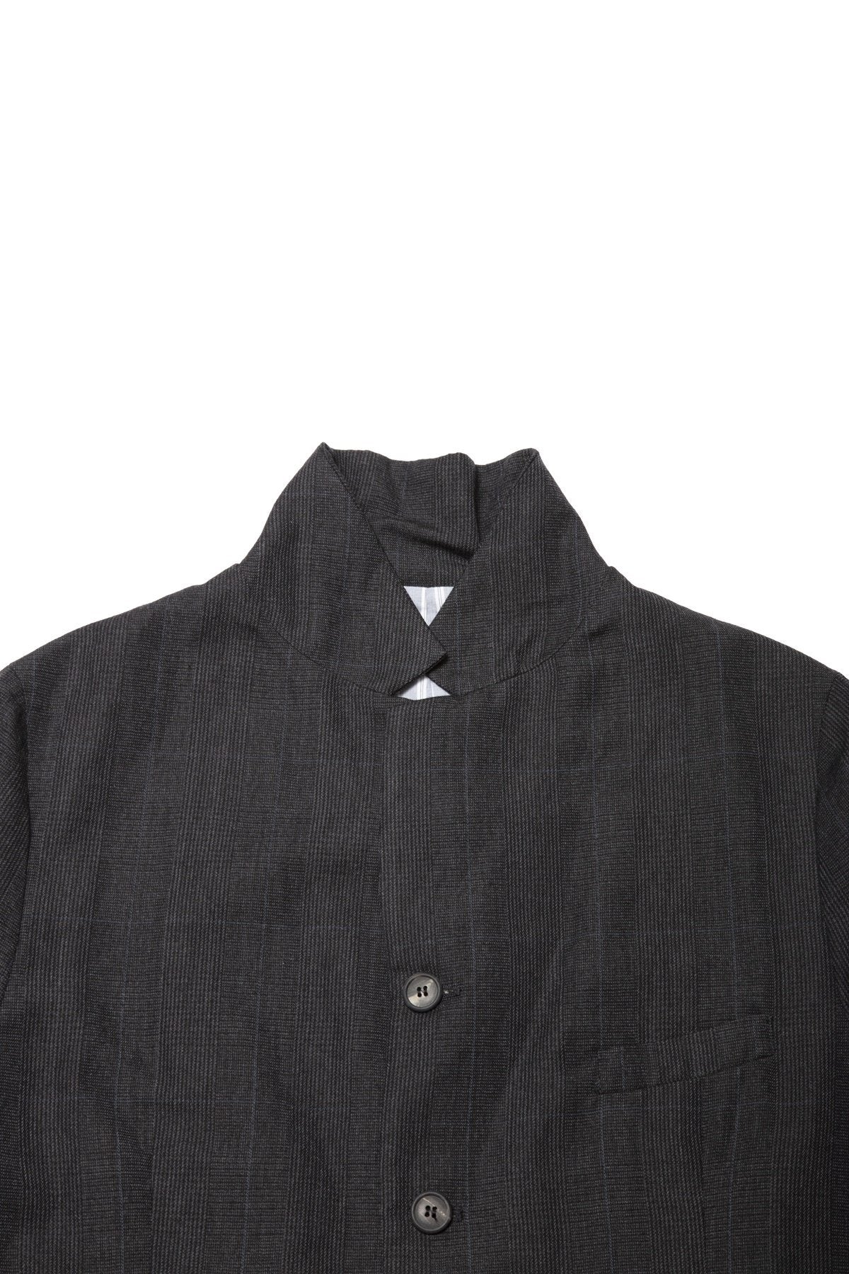 Bergfabel - farmer jacket 333 - charcoal check