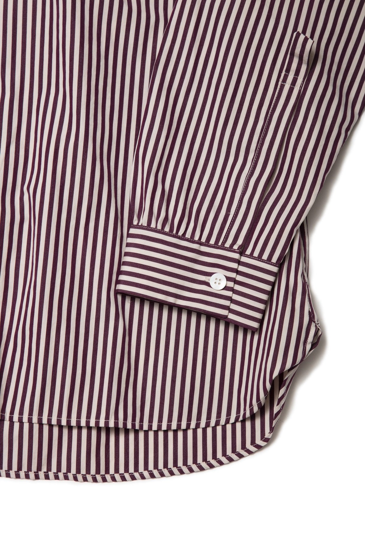 Bergfabel - large short tyrol shirt K92 - WINE STRIPE